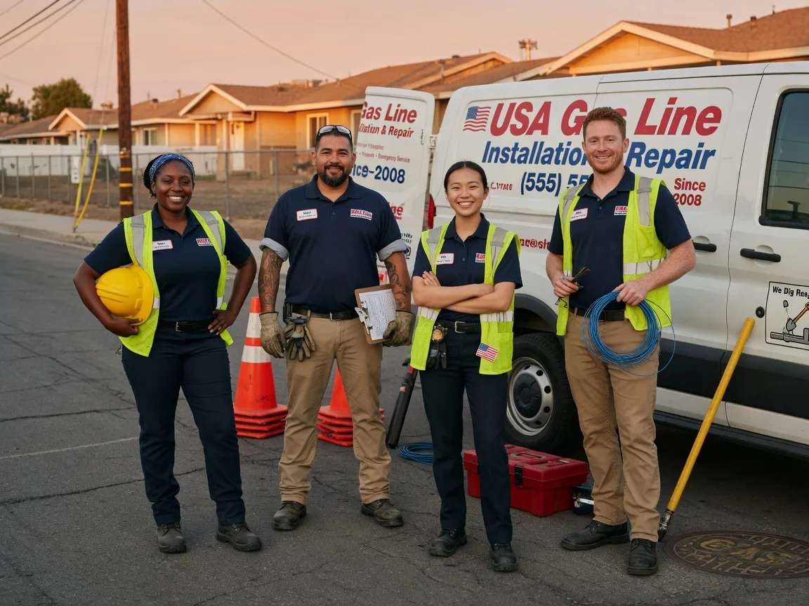 Gas Line Installation company in Linkwood, MD